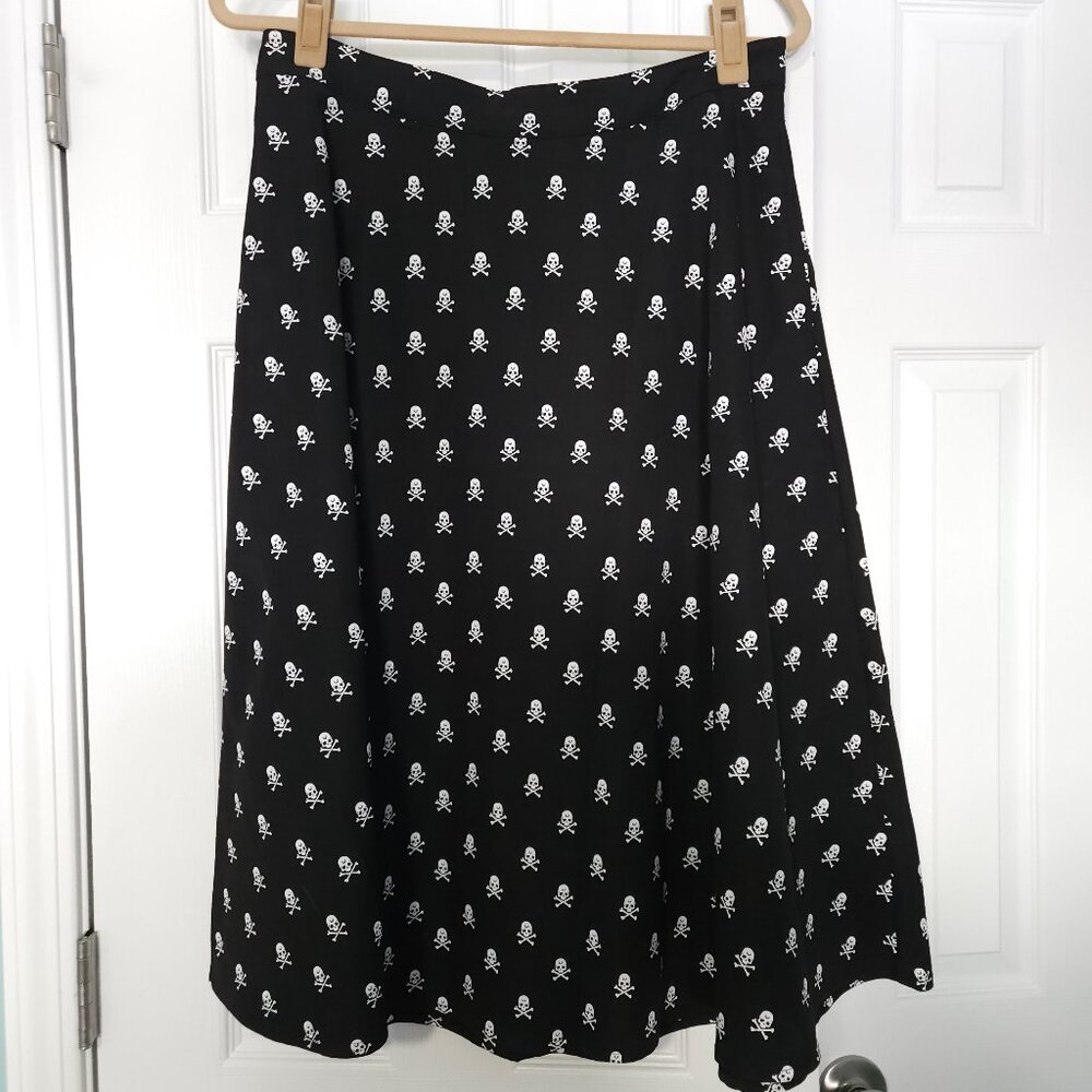 Killstar Lay Dead midi skirt size XL